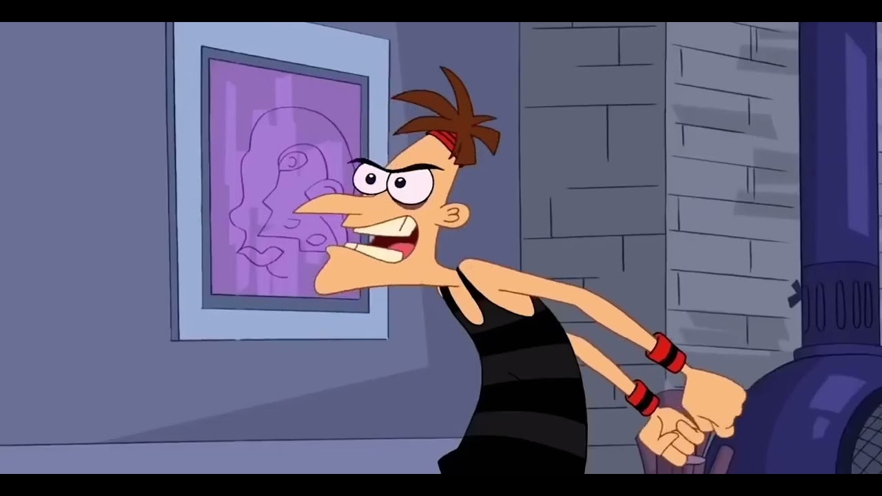 Curse you Perry the platy- (intruppted by Doof phone)