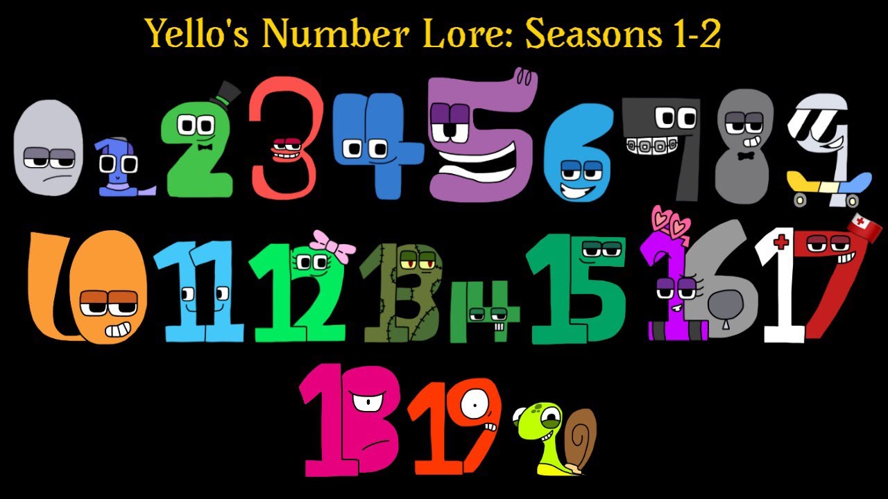 Yello’s Number Lore | Seasons 1-2 (read desc for info)