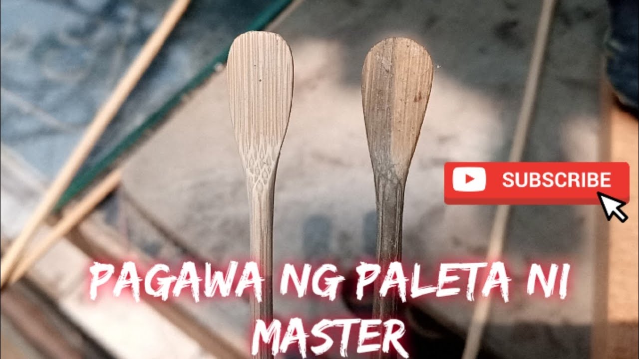 pag gawa ng paleta ni master..