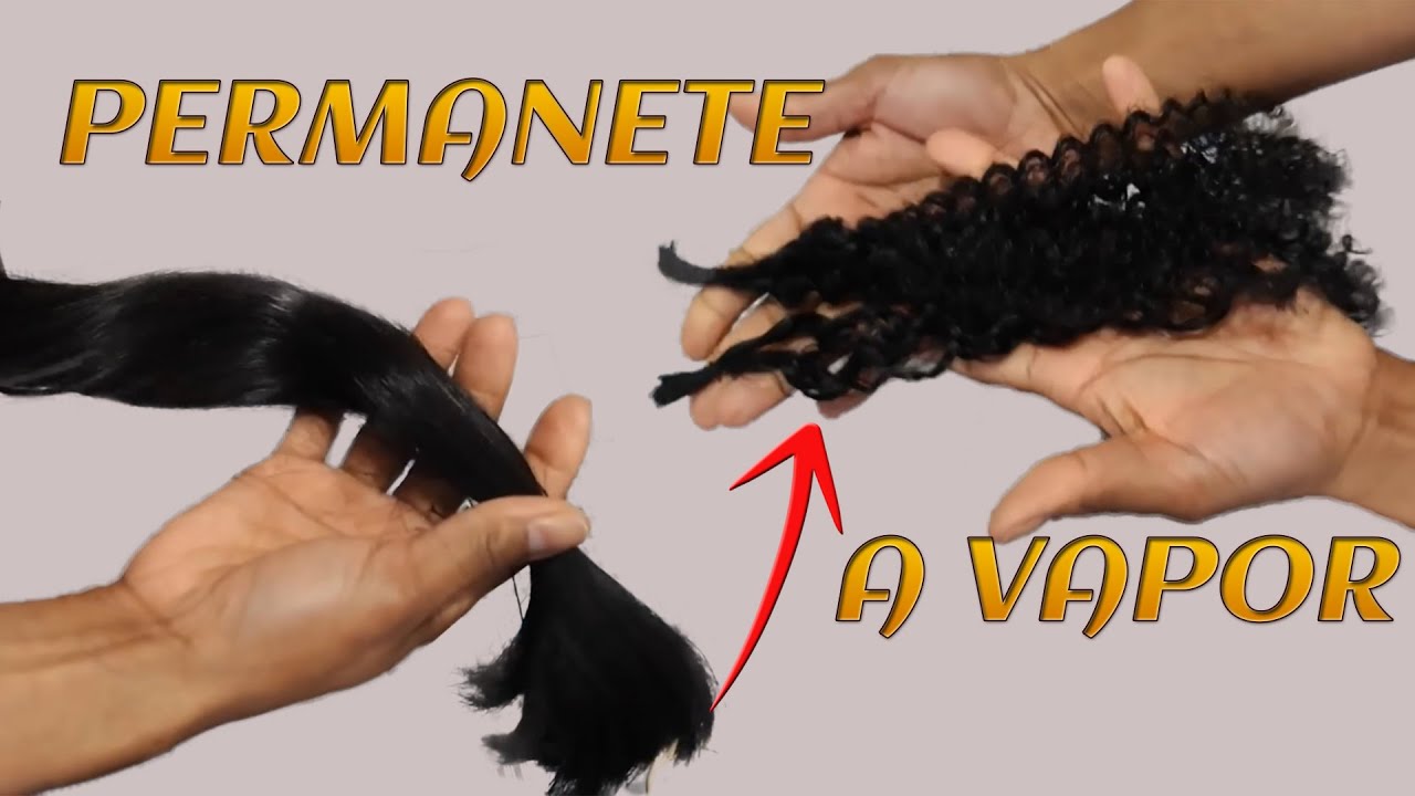 Passo a passo mega Hair Cacheando Cabelo Permanente a Vapor #megahair #tutorialfacavocemesma