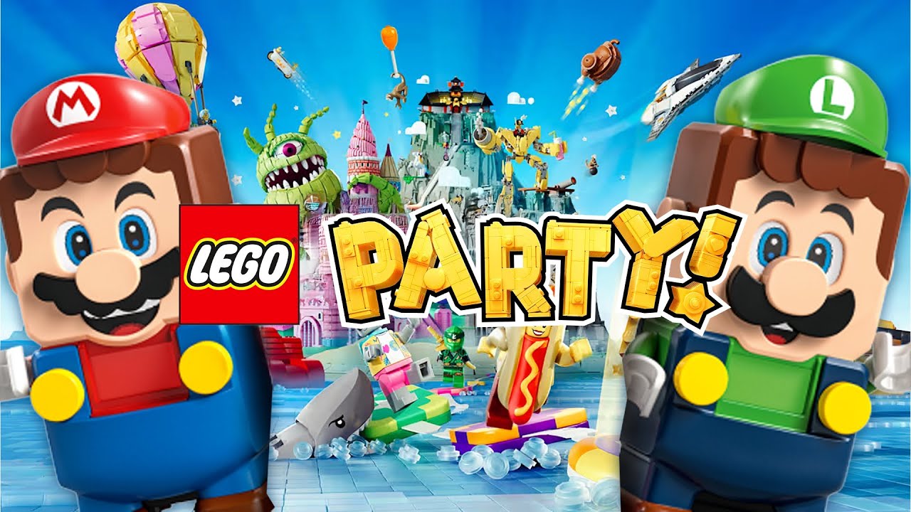 Mario Party, But It's LEGO?? w/ Jc Caylen, Grayson & Reggie
