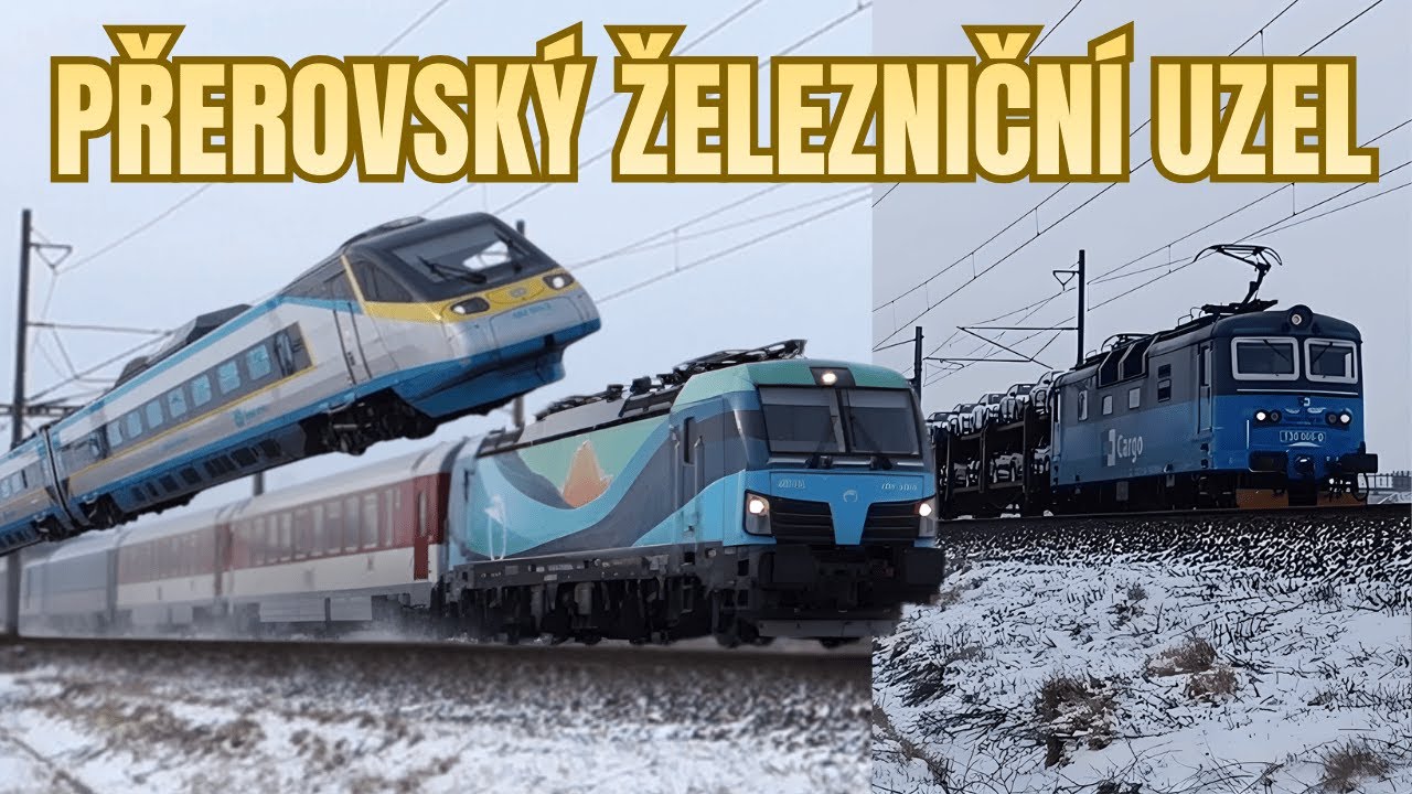 Vlaky na PŘEROVSKÉM TRIANGLU | 11.1.2026
