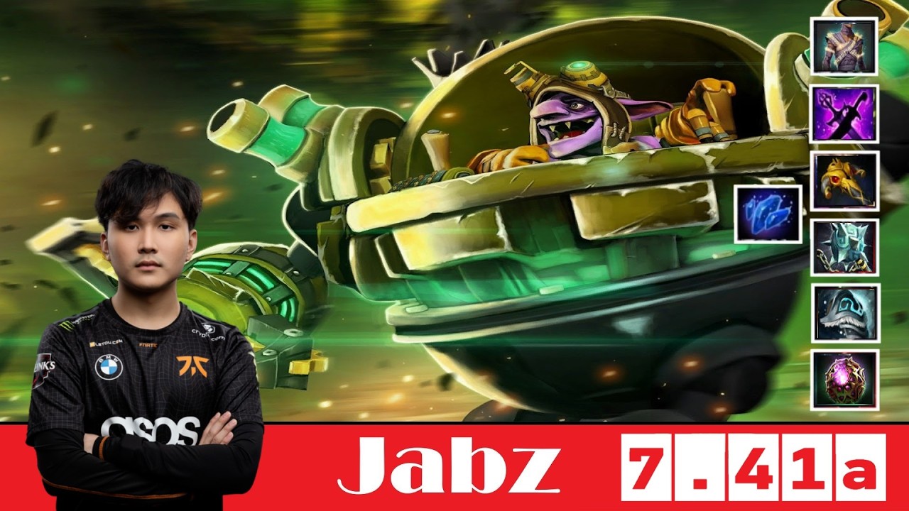 [DOTA 2] Jabz TIMBERSAW [TEAM NEMESIS vs GLYPH] [BLAST SLAM SEA CQ] [7.41a]