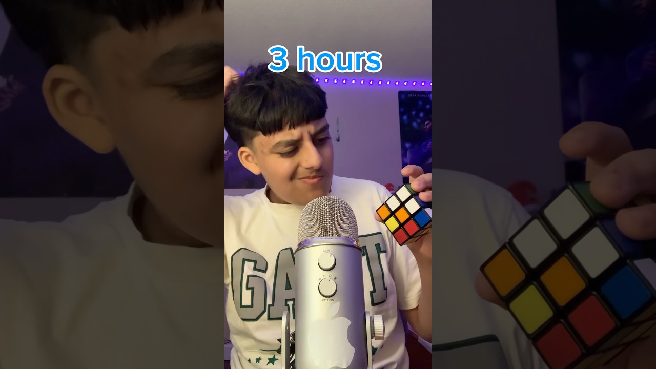 ASMR Rubiks Cube       #asmr #triggersforsleep #rubikscube