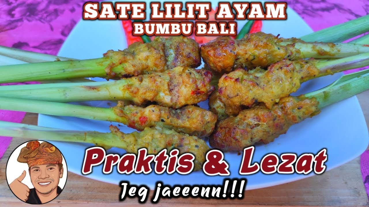SATE LILIT AYAM BUMBU BALI