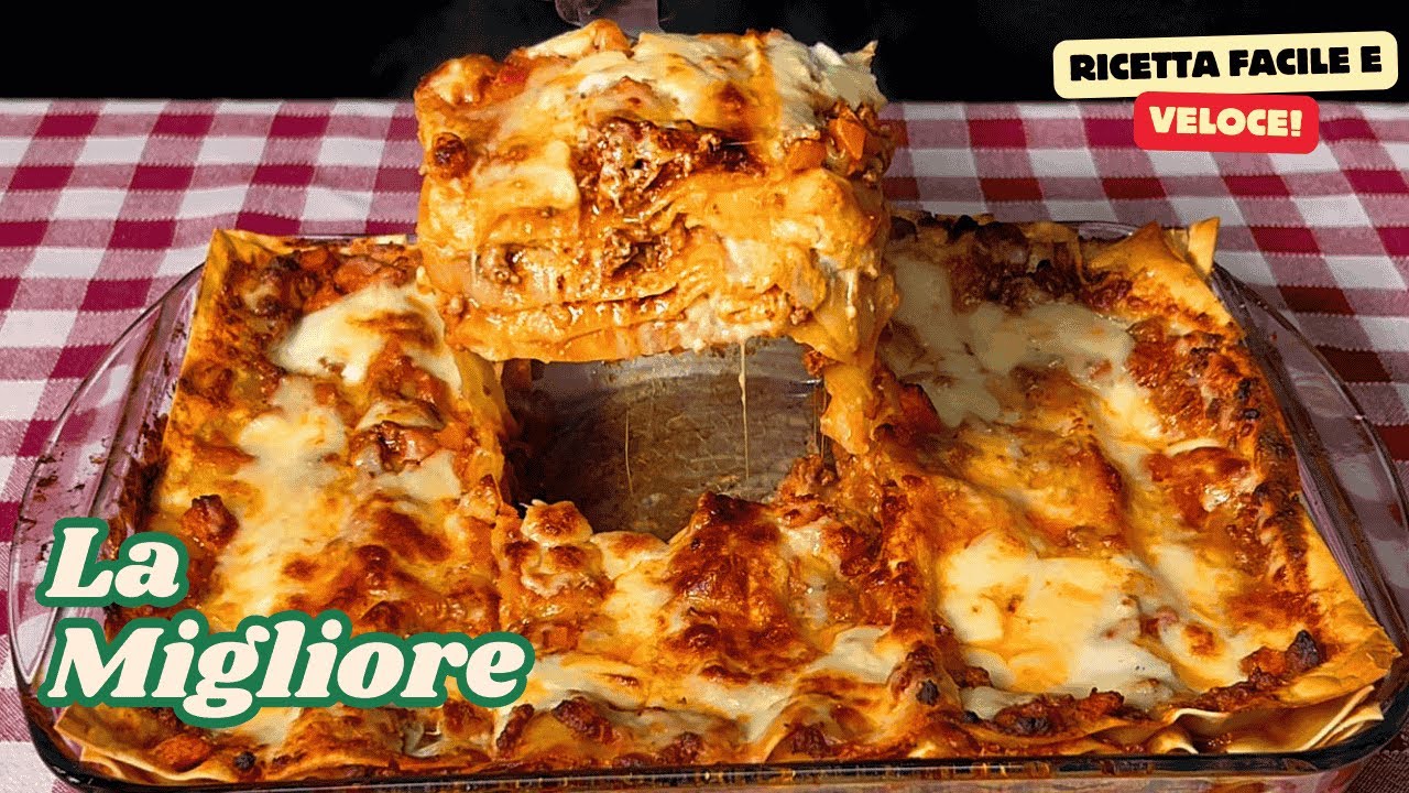 Lasagna di Pasqua della Nonna, Ricetta per il menù di Pasqua😋 Ricetta TOP ❤️ Primi piatti