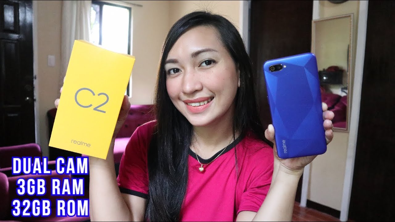 REALME C2 - UNBOXING - HANEP ANG DESIGN WOW!!!!