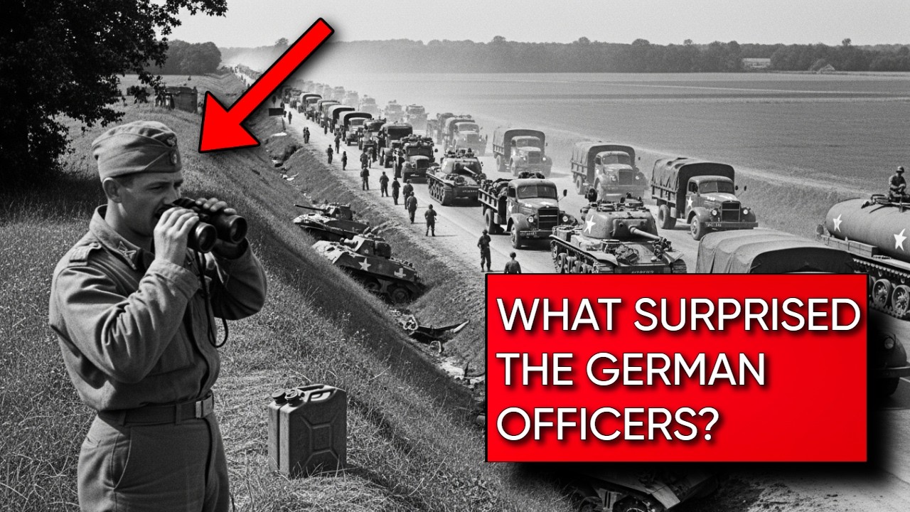 German Officers Couldn’t Believe The Allies Had Endless Trucks And Fuel