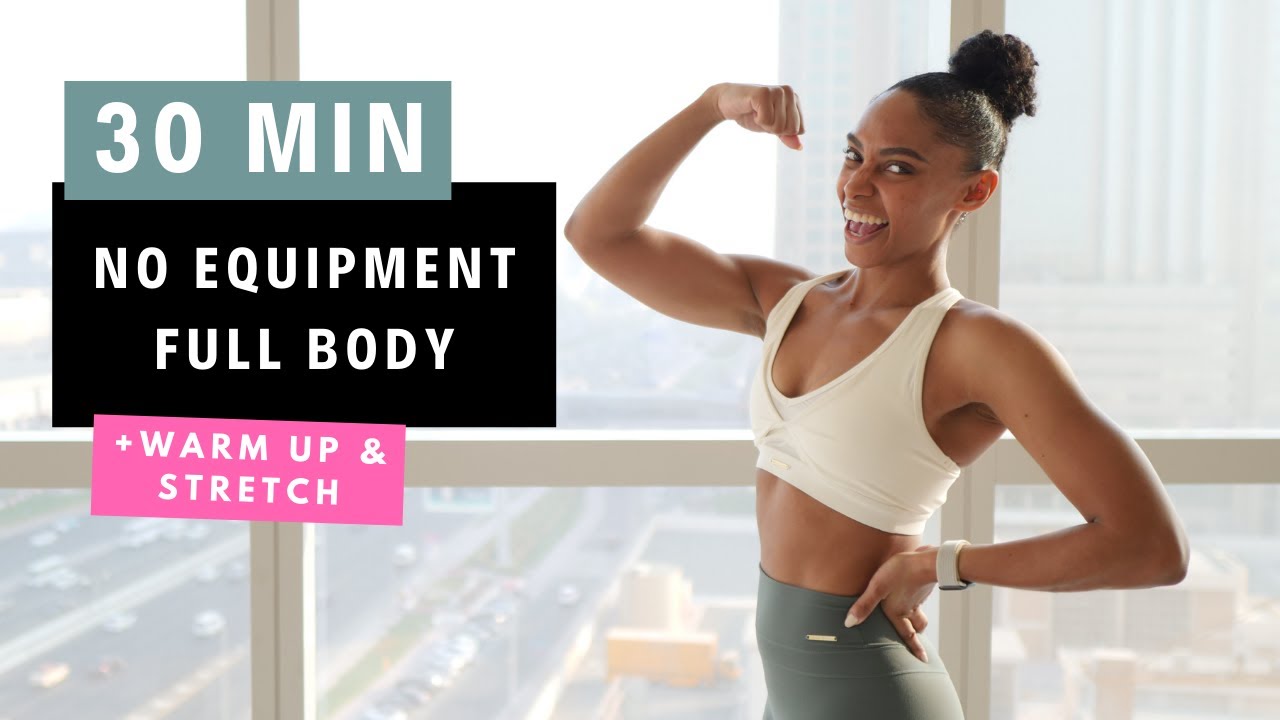 30 MIN - Full body and abs hiit workout | bodyweight 🥵