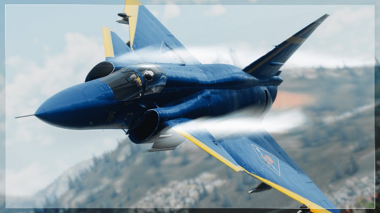 THE VIGGEN SLAPS HARD  | MODERN SUPER SONIC JET FIGHTER