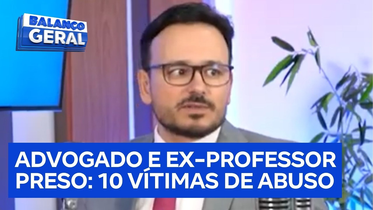 Advogado e ex-professor de Direito é preso suspeito de abusar de 10 mulheres
