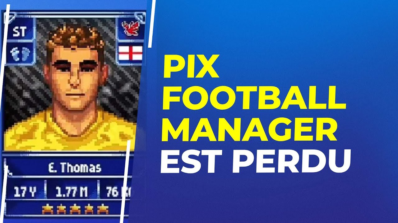 Pix Football Manager : Le jeu est perdu