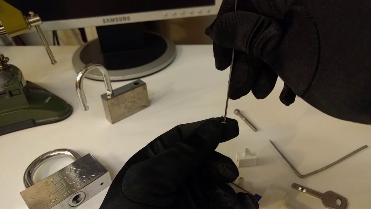 Напечатанная на 3D принтере отмычка для дисковых замков (3d printed disk detainer pick)