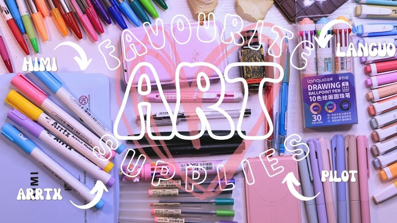 Art Supplies I’m Obsessed With Lately 🎨