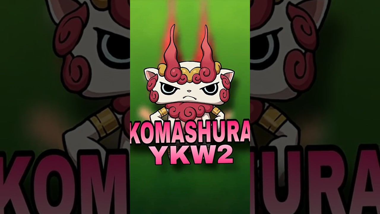 How to BEFRIEND KOMASHURA easily in Yokai Watch 2! 🤩 (Legendary Yokai Tutorial)
