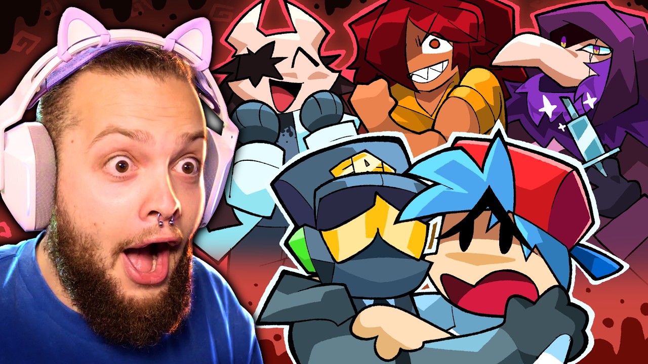 WHAT IS THIS FNF MOD EVEN ABOUT?! 😭 (Friday Night Foundation Volume 1 FULL MOD)