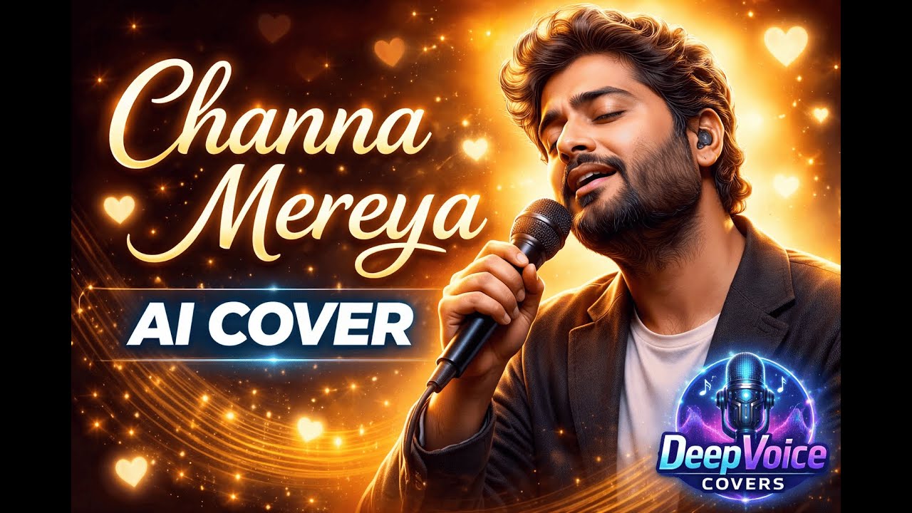 Channa Mereya – AI Voice Cover | Emotional Hindi Song | DeepVoice Cover