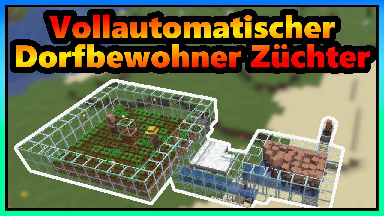 Vollautomatischer Dorfbewohner Züchter in Minecraft! Unendlich Villager