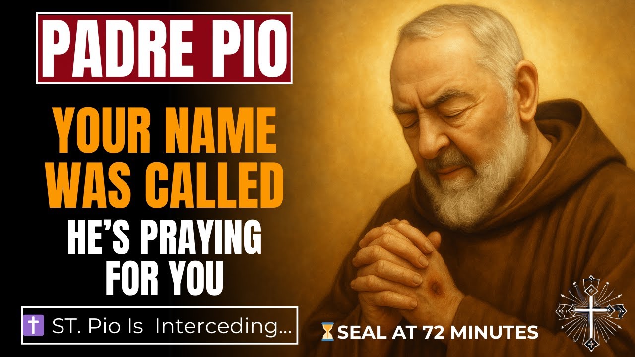 Padre Pio Is Calling Your Name Right Now — Don’t Leave Before He Seals Your Miracle