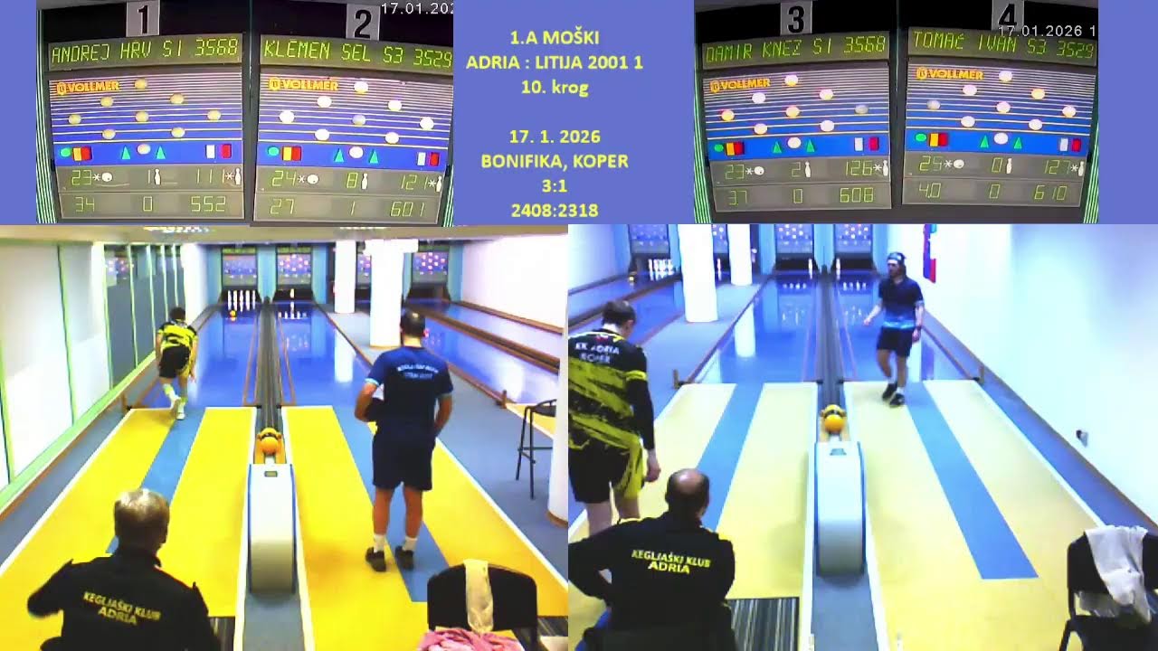 1.A MOŠKI   ADRIA : LITIJA 2001 1  10. krog 2025/26