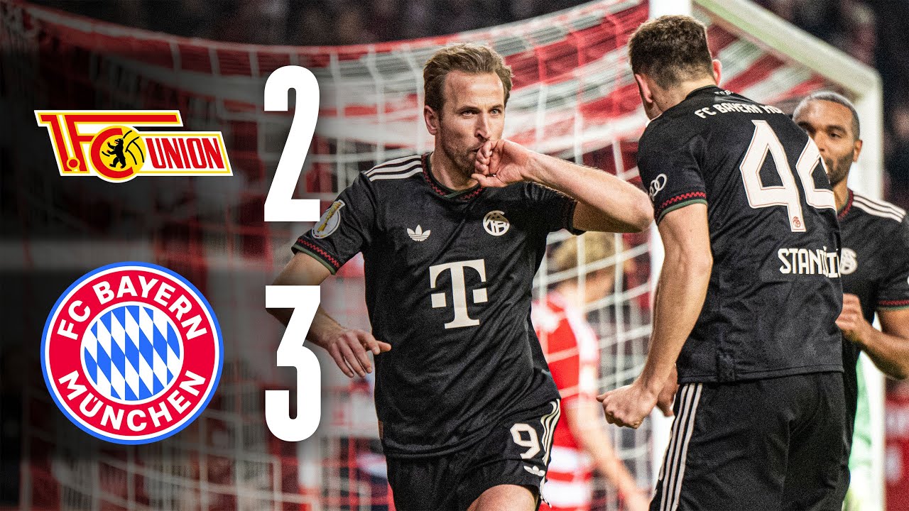 Through to the quarter-finals! | Union Berlin - FC Bayern | DFB Cup Highlights