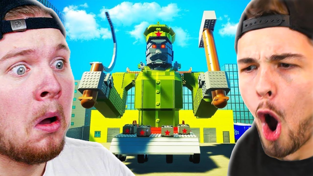 ICH WERDE NUR GETROLLT! | Brick Rigs #3