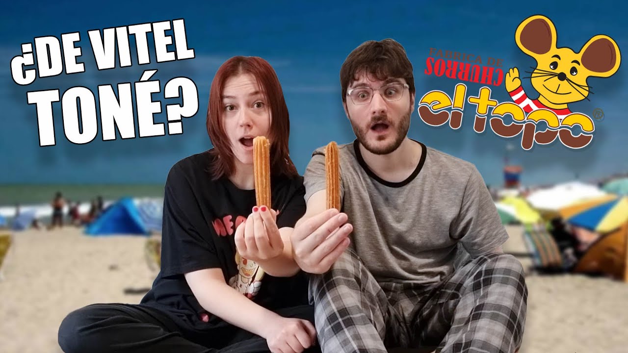 PROBANDO CHURROS VEGANOS RAROS - una tal soyvelen
