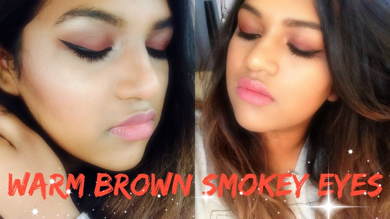 EASY WARM TONED SMOKEY EYES | FT MUG EYESHADOWS| INDIAN BEAUTY GURU