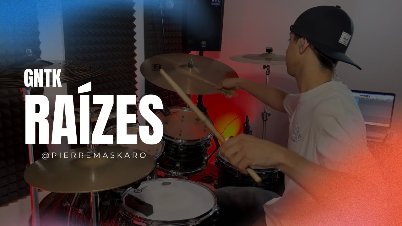 Essa música portuguesa é fora dos limites!!! Raízes - GNTK  (Pierre Maskaro) Drum Cover