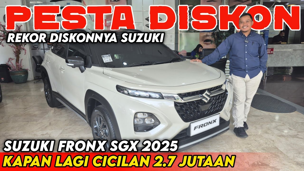 HABISIN STOK SUZUKI FRONX 2025 NEKAT JUAL MURAH CICILAN 2 JUTAAN ‼️