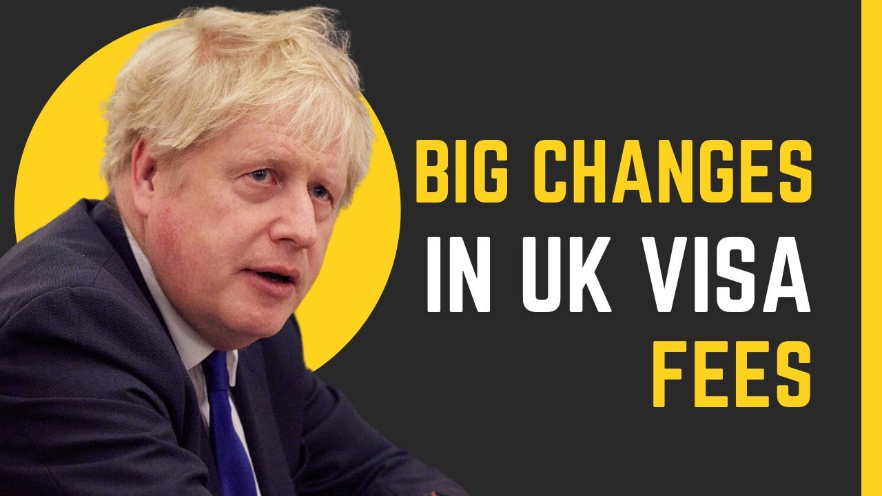 BAD NEWS: VISA APPLICATION FEES INCREASED IN THE UK | UK IMMIGRATION UPDATES 2022