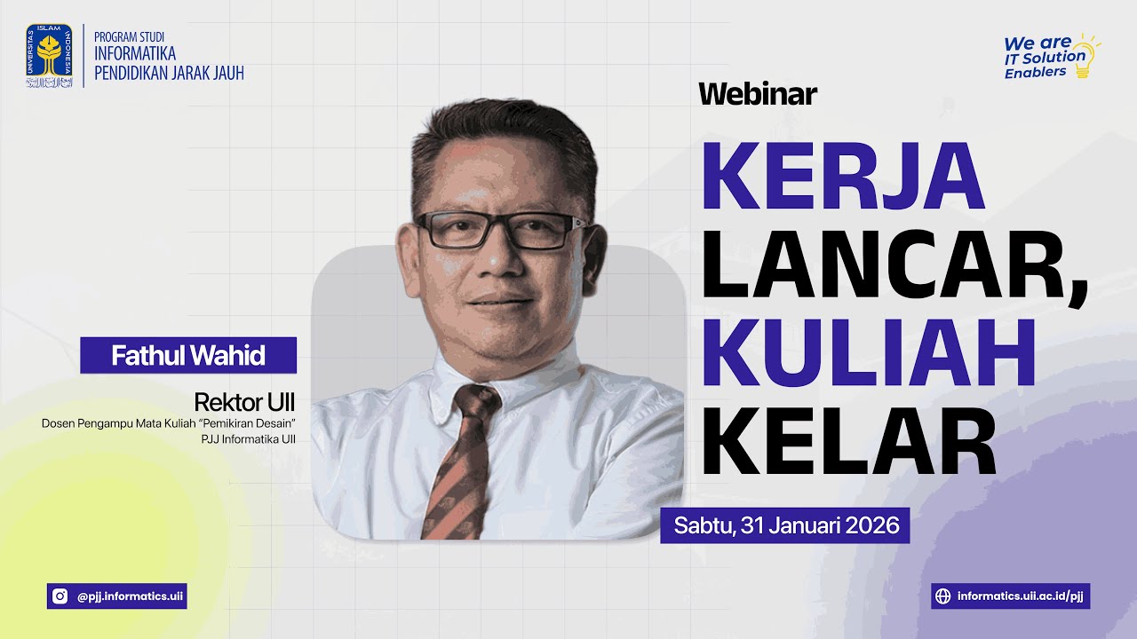 Webinar: Kerja Lancar, Kuliah Kelar
