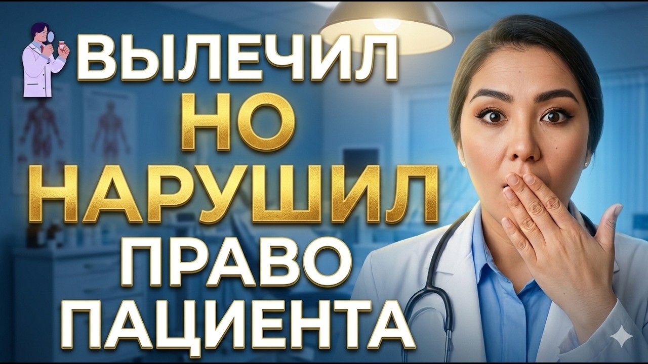 Лечение идеальное, НО НАРУШЕНО ПРАВО ПАЦИЕНТА. Почему врач всё равно проигрывает суд