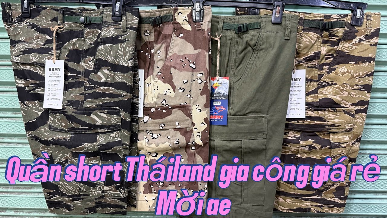 [24-2-26]Quần short Thái giá rẻ kèm quà tặng mời ae
