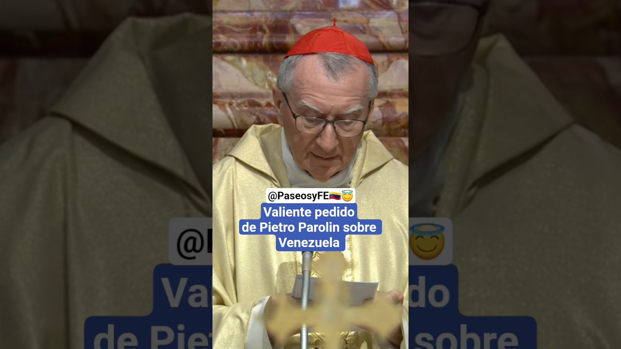 Impactante pedido desde Vaticano por #venezuela &iexcl;Dejen libres a los oprimidos! 🙏🏻😇 #vaticano 🇻🇦🇻🇪