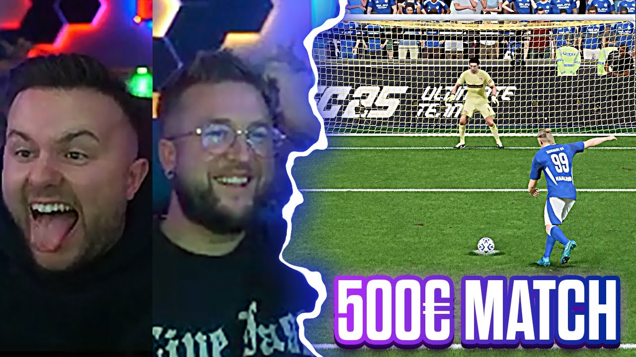 EHRENLOSES 500€ MATCH zwischen TISI & BROSKI 🤣🔥 FC 25 Tisi Schubech Stream Highlights