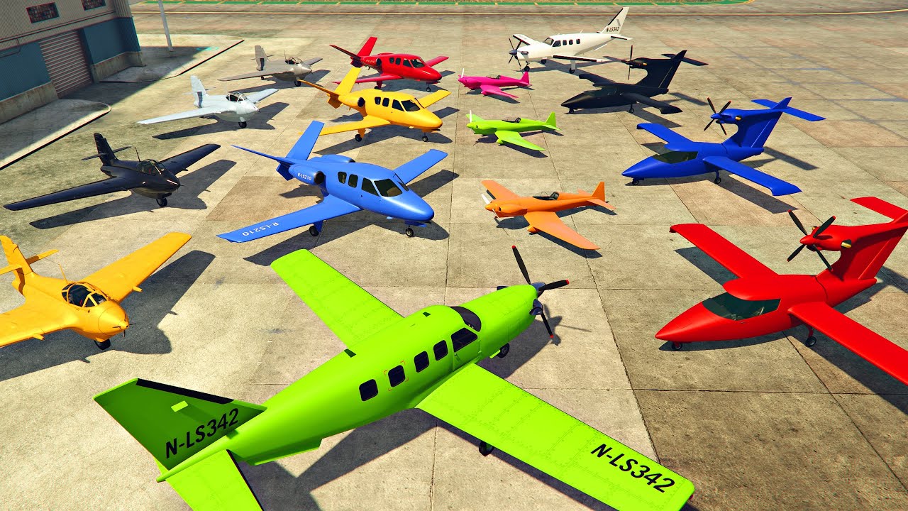 GTA V PLANES PS5 PRO GAMEPLAY! (NO COMMENTARY)