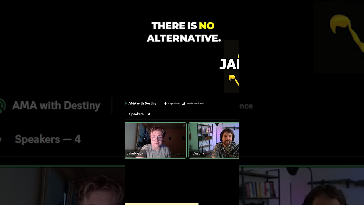 Jakub and Destiny debate economic policies 
