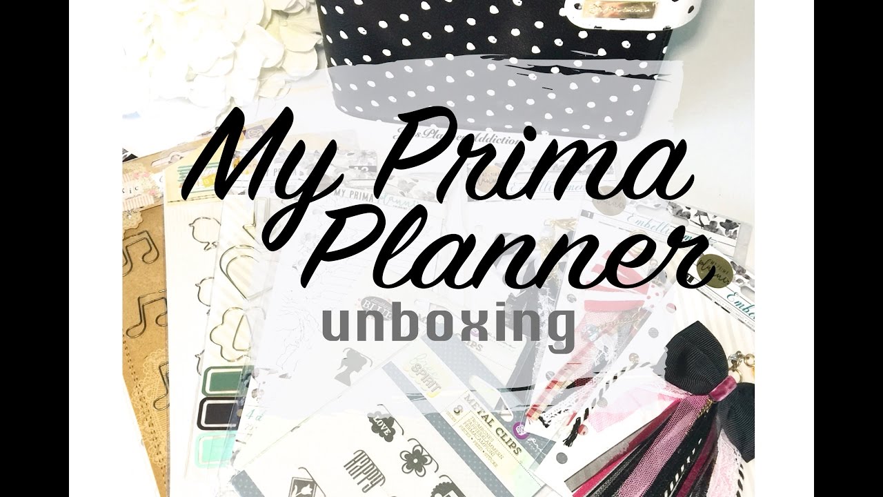 My Prima Planner - Unboxing - Review