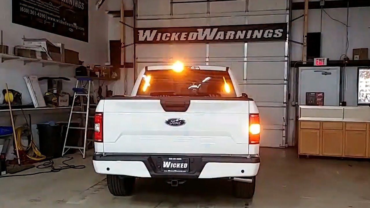 2020 Ford F-150 LED Strobe Warning Lights