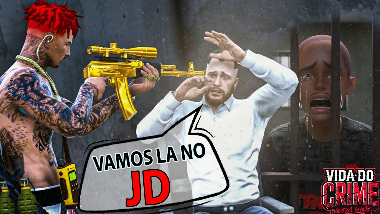 GTA 5 : VIDA DO CRIME - SE DER CERTO… O JD SAI AINDA HOJE ⏳ - EP.86