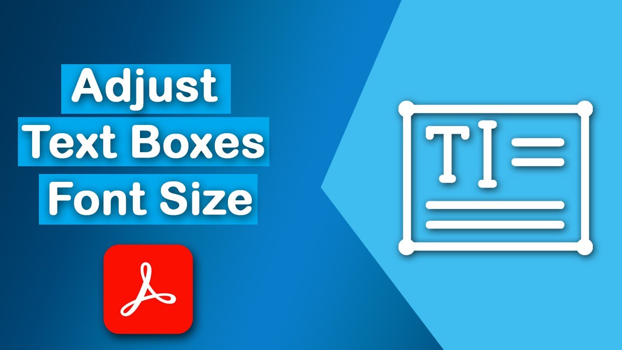 Как настроить размер шрифта текстовых полей в PDF-файле с помощью Adobe Acrobat Pro DC