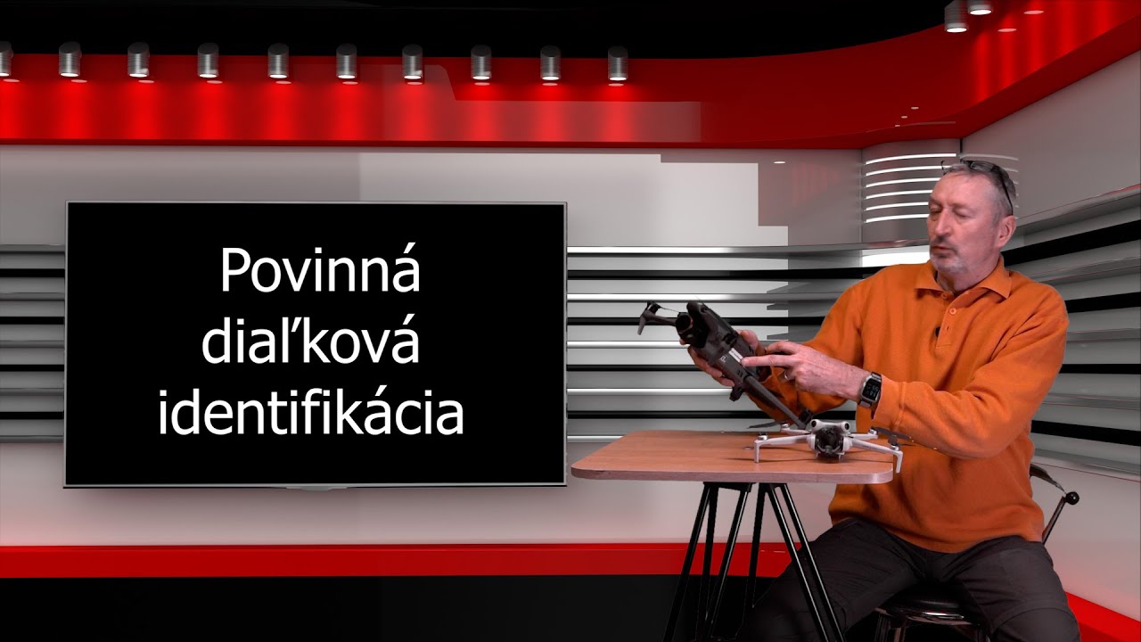 Povinná diaľková identifikácia dronov