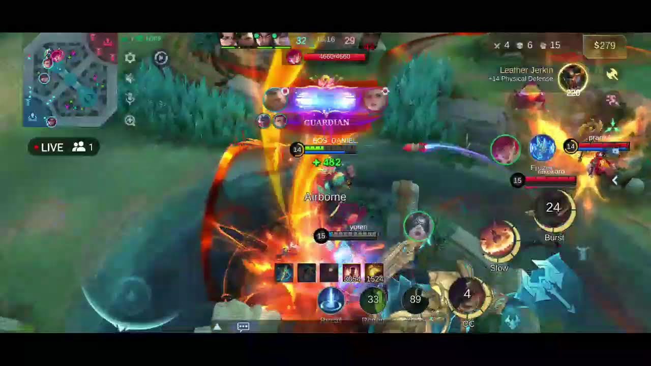 MOBILE LEGEND BANG BANG LIVE STREAM WITH TANK