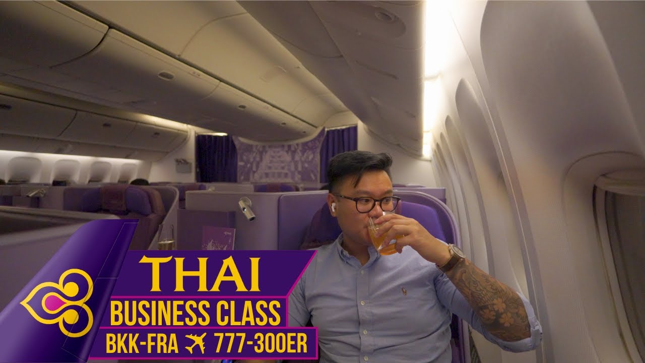 Бизнес-класс Thai Airways | Бангкок — Франкфурт | 777-300ER | Обзор полёта |