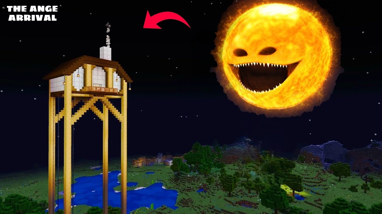 SURVIVING FROM THE SUN STROM ARRIVAL in Minecraft - Gameplay