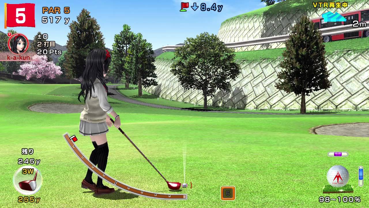 みんなのGOLF6 さくら R 5H ALBATROSS エリカ