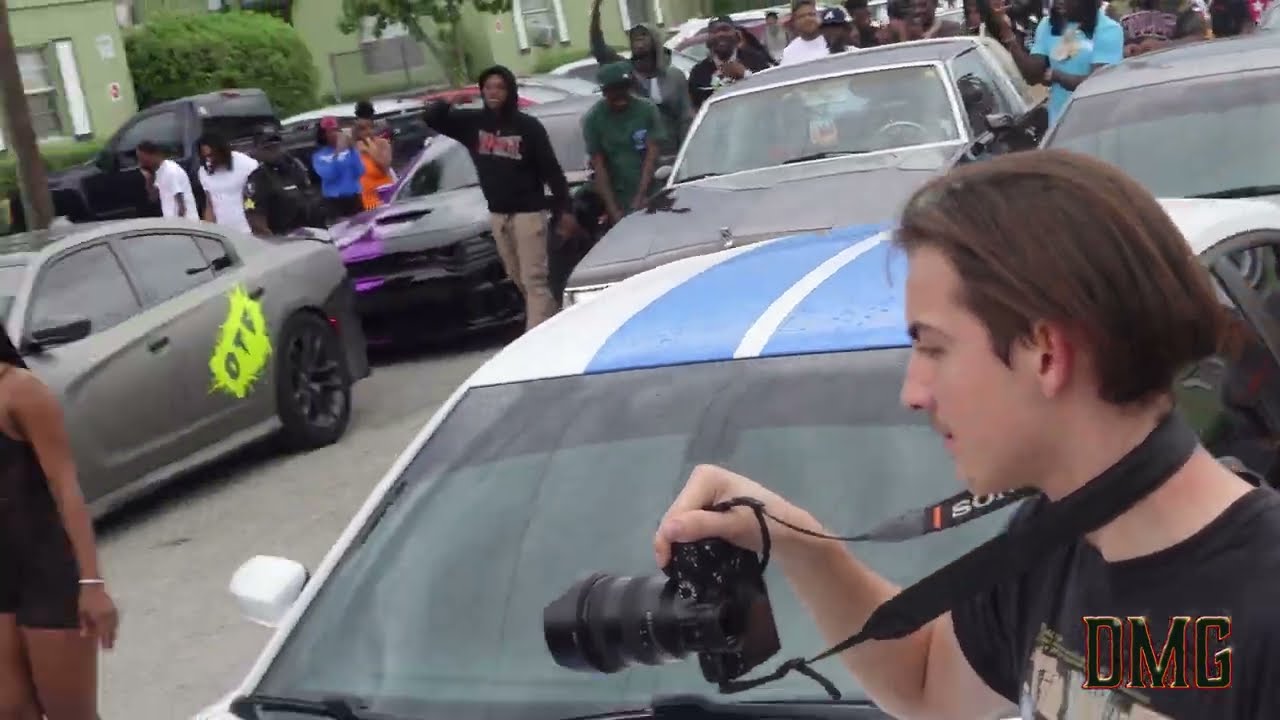 Boston Richy & lil Durk video shoot in Broward