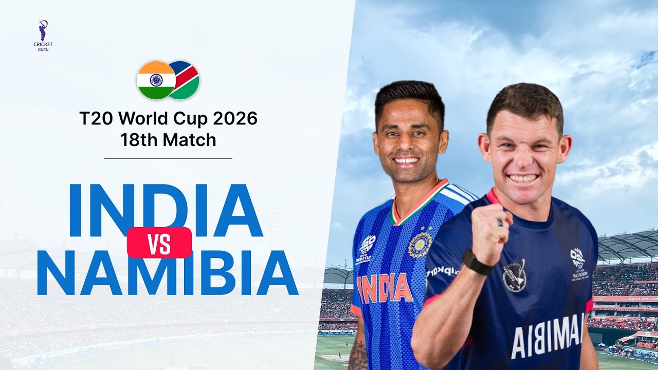 T20 WC 2026: India vs Namibia 18th Match | One-Sided Win or a Twist?