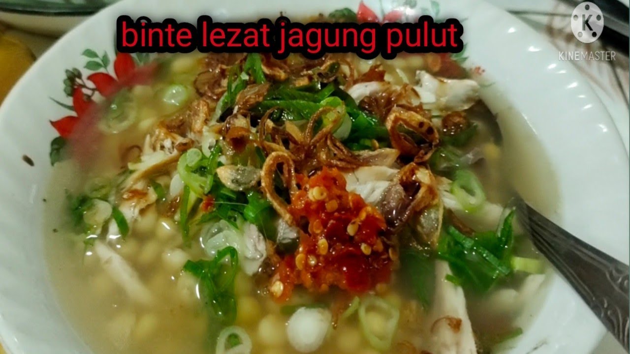 CARA MEMBUAT BINTE JAGUNG PULUT YANG ENAK DAN LEZAT